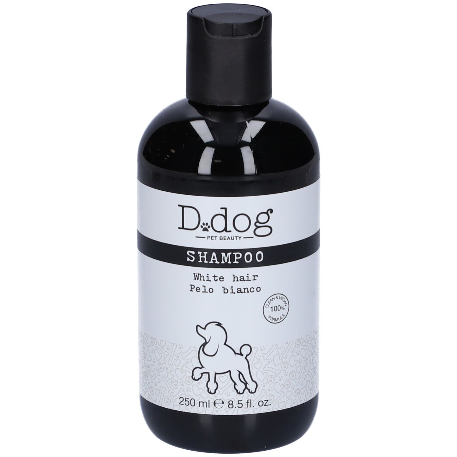 D.dog Women's Shampoo White Hair 250ml