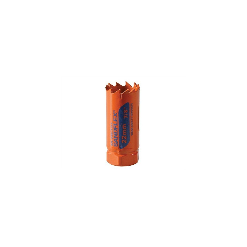 Bahco 3830-22-Vip Holesaw, Bi-Metal, 22Mm