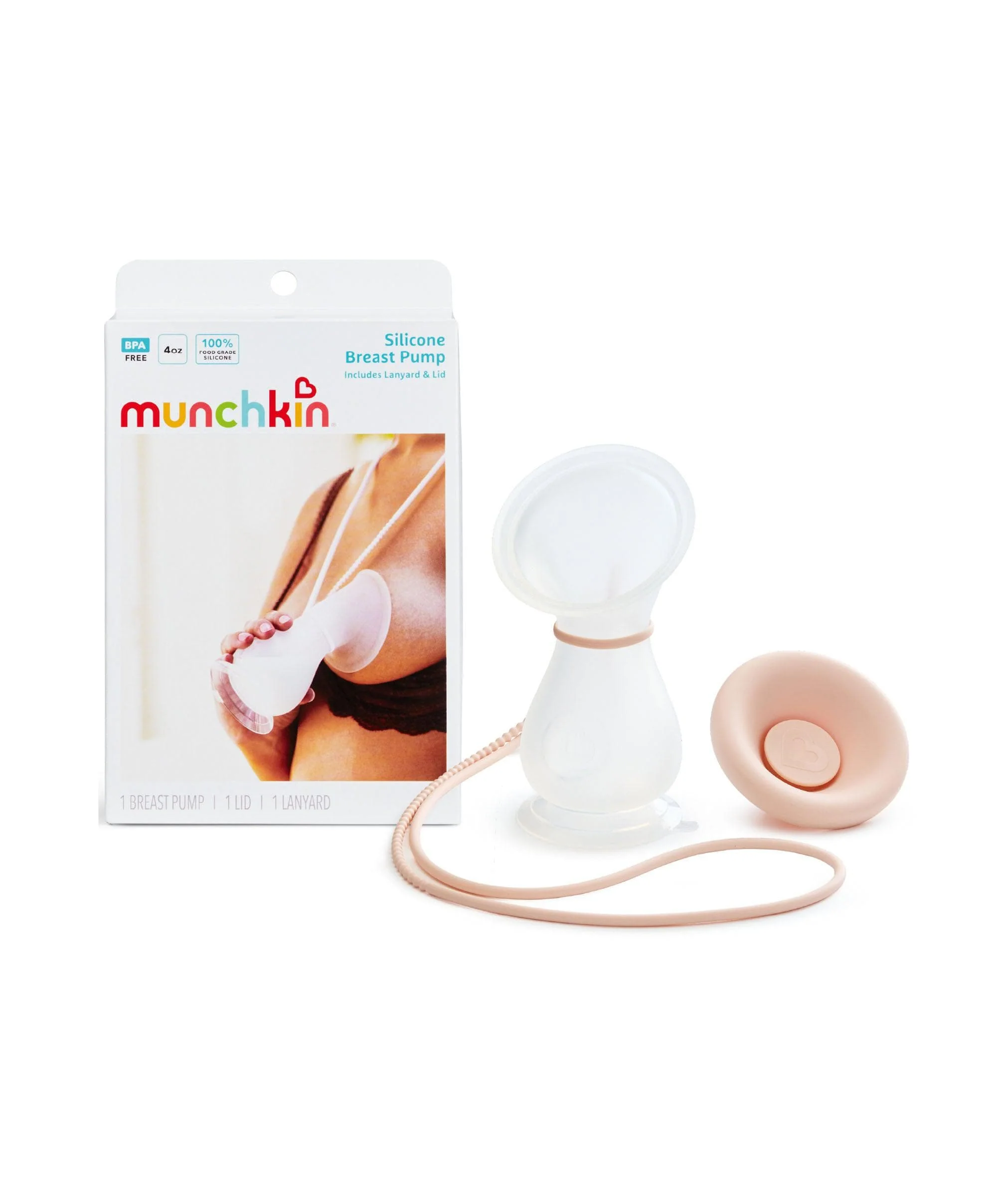 Mamas & Papas Munchkin - Silicone Breast Pump
