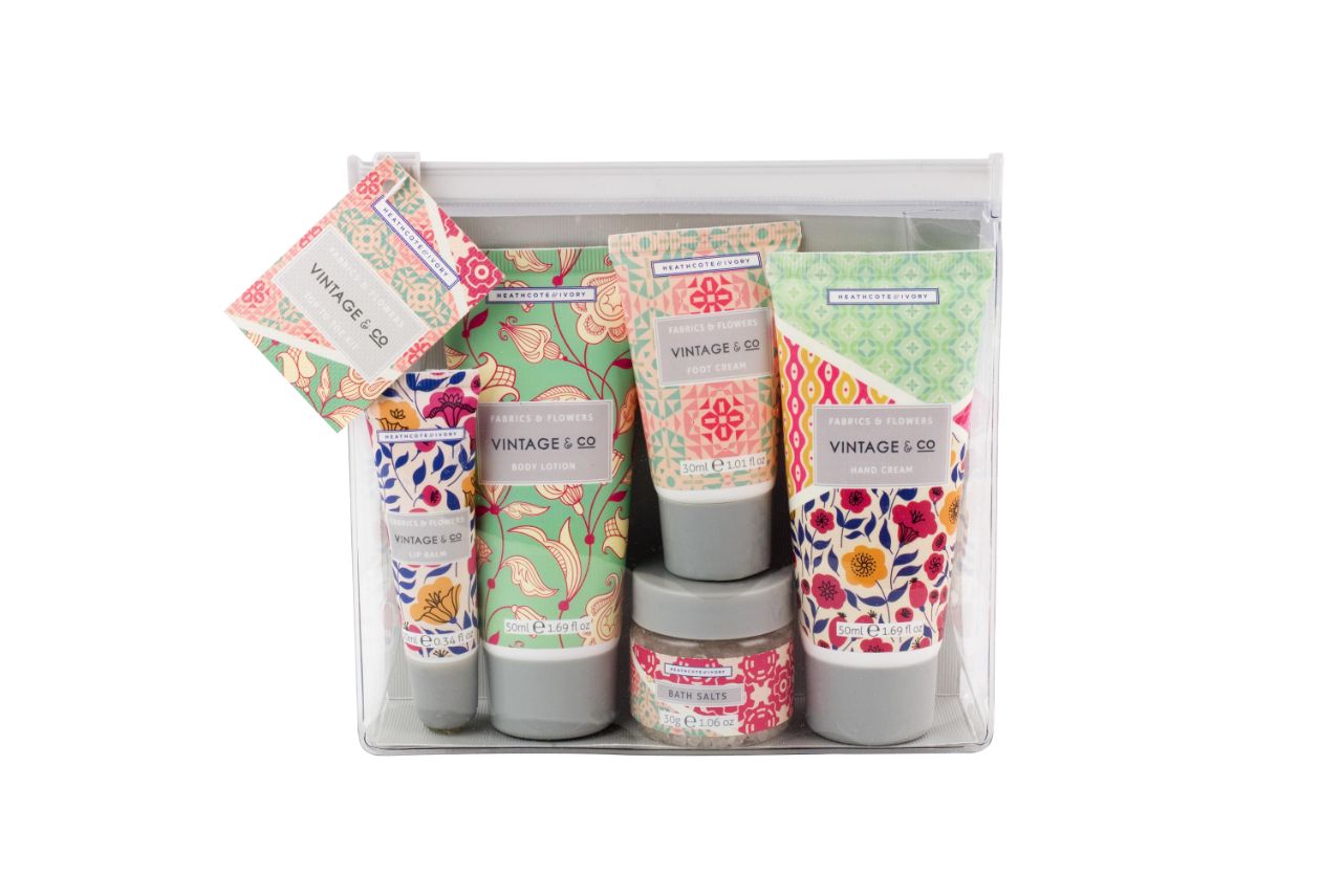 Heathcote & Ivory Fabric & Flowers Top to Toe Beauty Gift Set