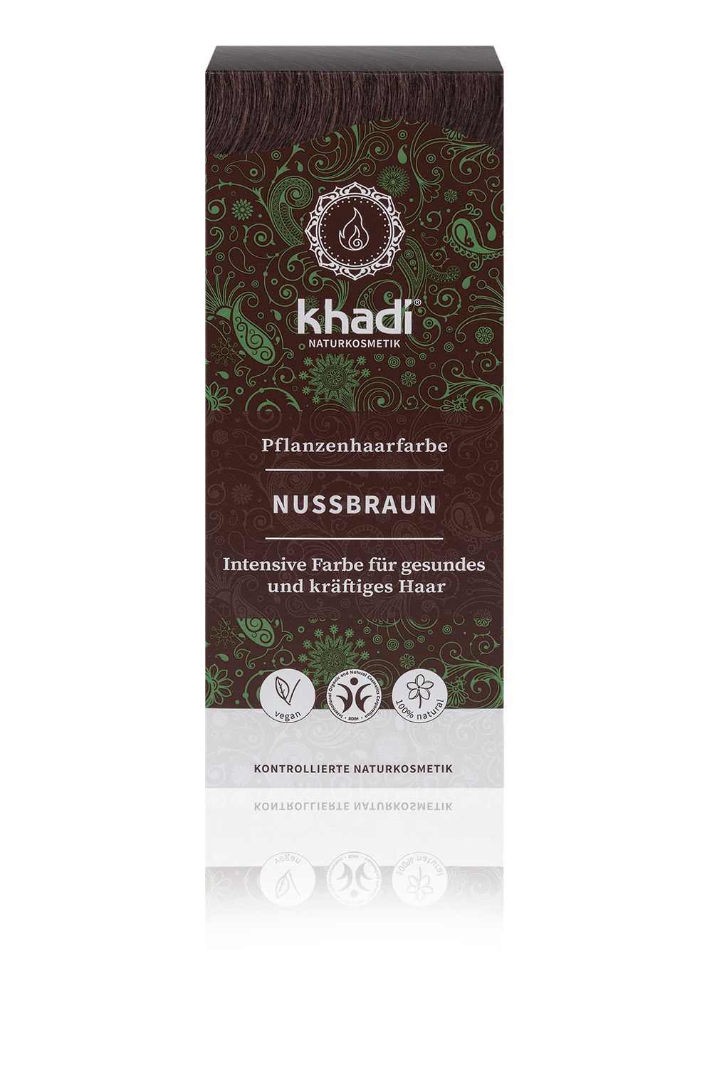 Khadi Natural Permanent Hair Colour Powder in Natural Hazel
