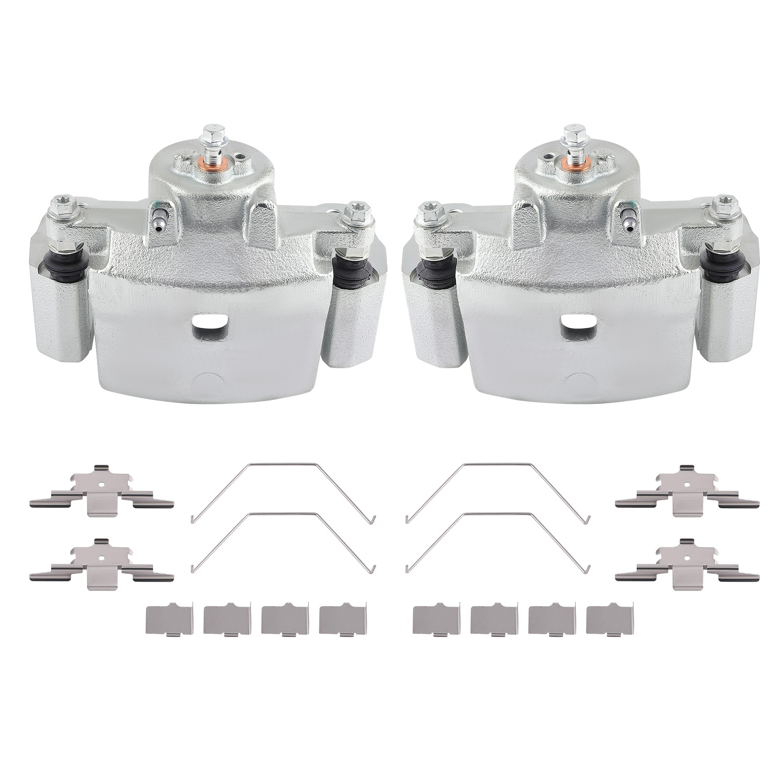 MaXpeedingrods Front Brake Calipers w/ Bracket Pair 2 compatible for Ford Fusion compatible for Lincoln MKZ Zephyr 185000