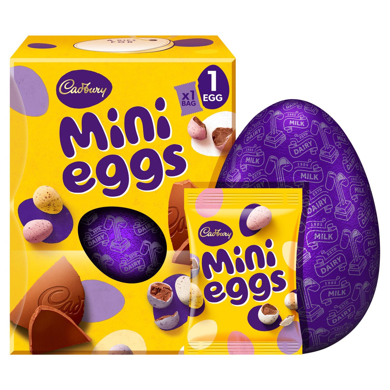 Cadbury Mini Eggs Milk Chocolate Easter Egg 193.5g