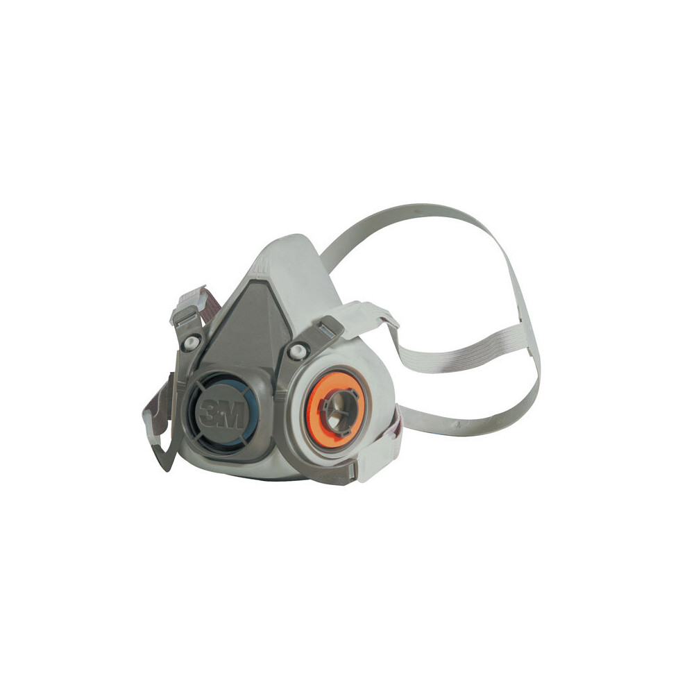 3M 6000 Series Half-Type Respirator Mask, Size Medium