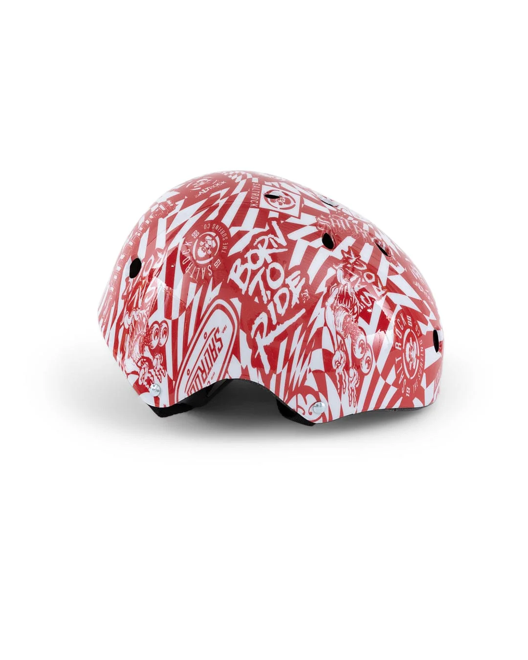 Saltrock Hardskate - Skate Helmet - Red - Size: Small