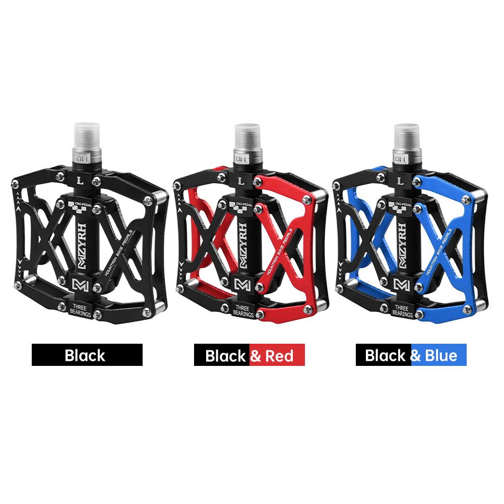 TOMTOP JMS Mountain Bike Pedals Lightweight Aluminum Bicycle Pedals MTB Road Bike Cycling Pedals Platform