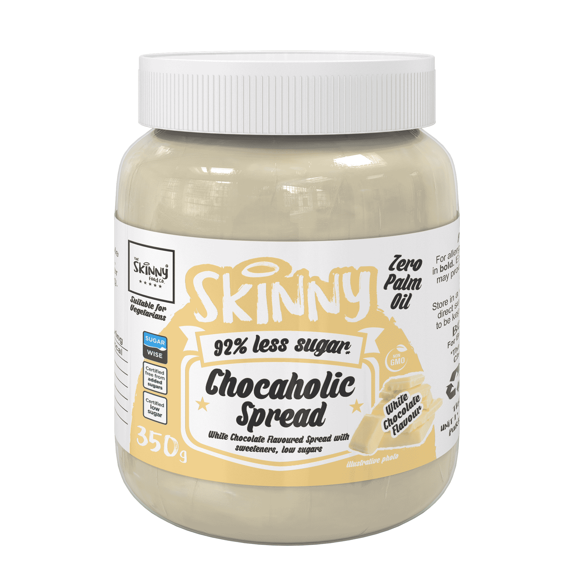 The Skinny Food Co. The Skinny Food Co . Chocaholic White Chocolate Spread 350g