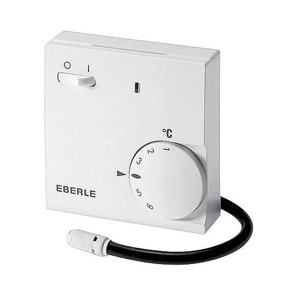 Eberle CE6314 Indoor Thermostat, Surface-Mount, 24h, Ext. Sensor, ...