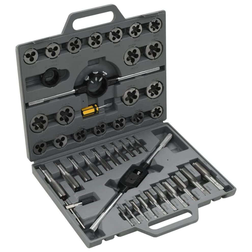 VidaXL 45 pcs Tap and Die Set