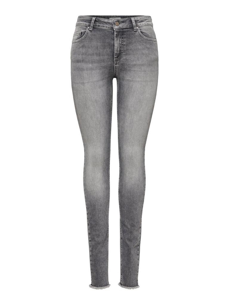 Only Onlblush Mid Ankle Skinny Fit Jeans Women Grey