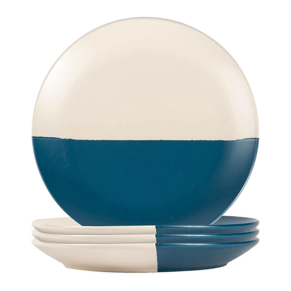 Dipped Stoneware Side Plates 20.5cm Pack of 4