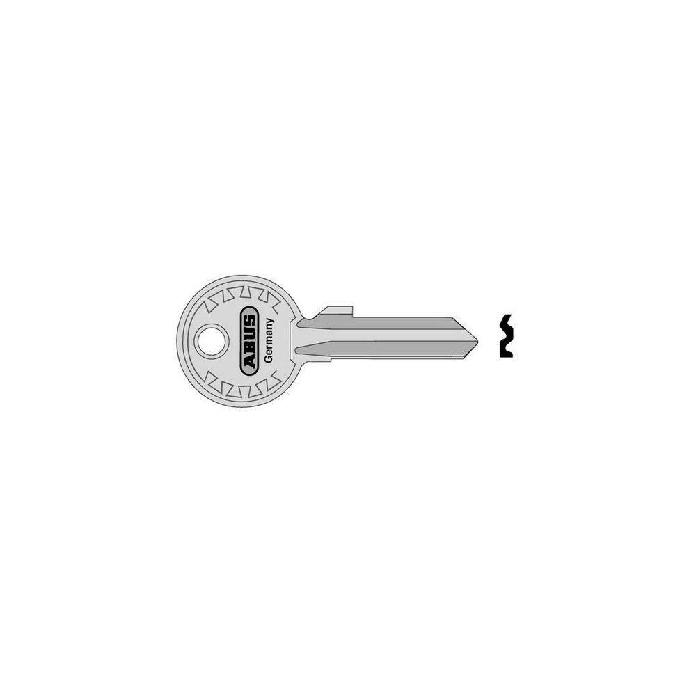 ABUS Mechanical ABUKB12874 24-26-28 Right Hand 4/5 Key Blank