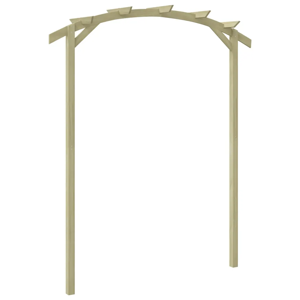 VidaXL Garden Pergola Impregnated Pinewood 180x210x40 cm