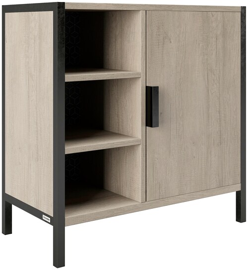 Playboy Jayden 60cm Free-Standing Vanity Unit Base black,brown,green,white