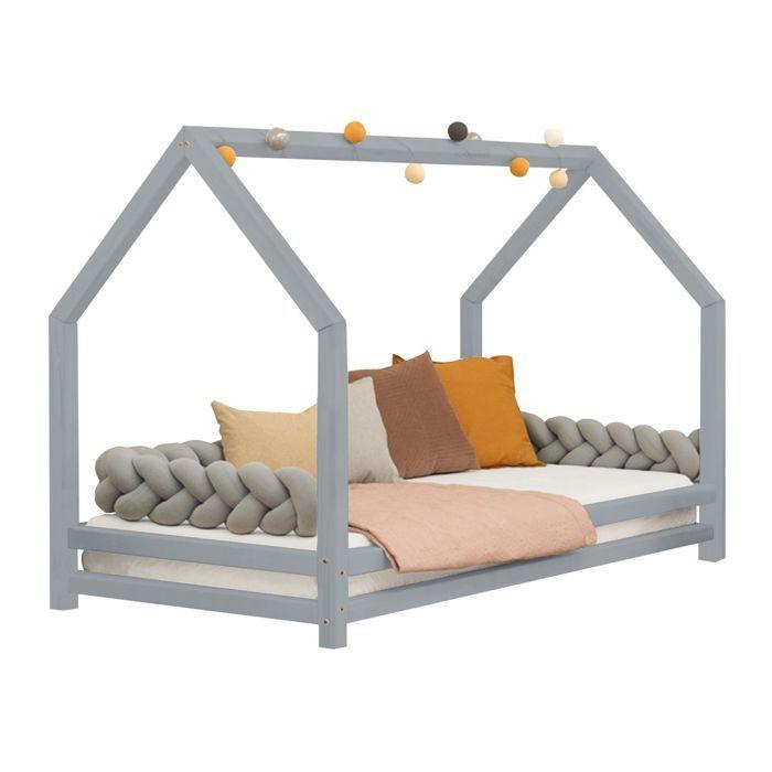 You Do It FUNNY children's cabin bed 90 x 200 grey