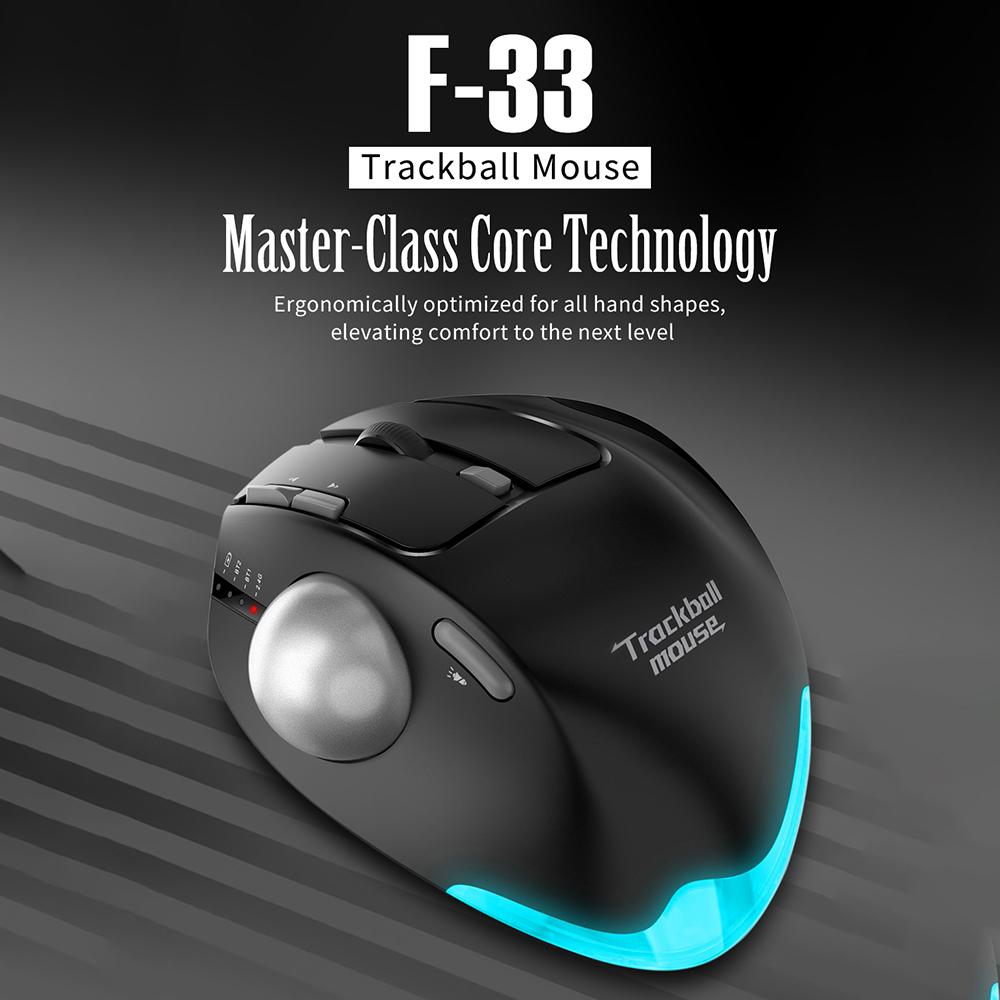 3d Printing Machine Zelotes F33 Wireless Gaming Mice Bt2.4g Trimodes 8buttons Silent Mice With Led Lights White