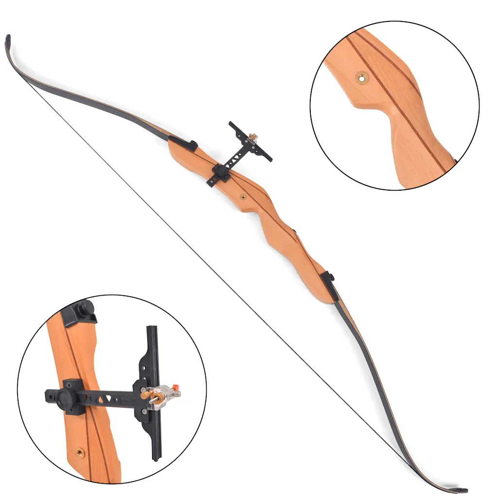 VidaXL Adult Recurve Bow 68" 32 lb