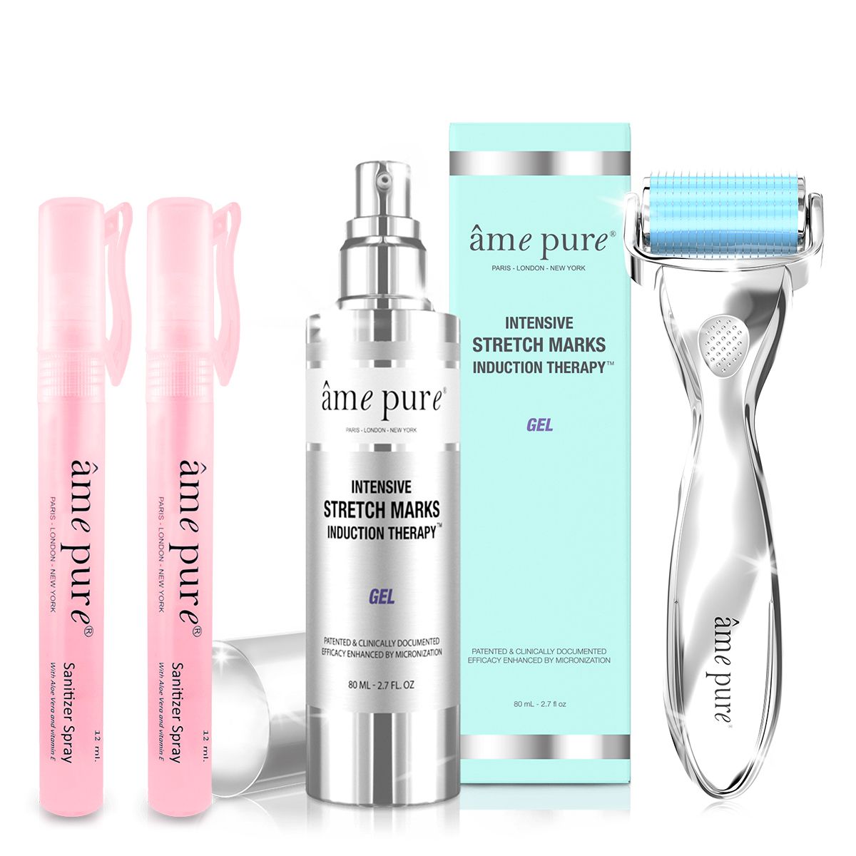 Âme Pure âme pure  Basic Stretch Mark Eraser Set Set (For The Prevention And Reduction Of Stretch Marks)