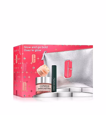 Clinique Glow and Go Bold Skincare + Makeup Gift Set