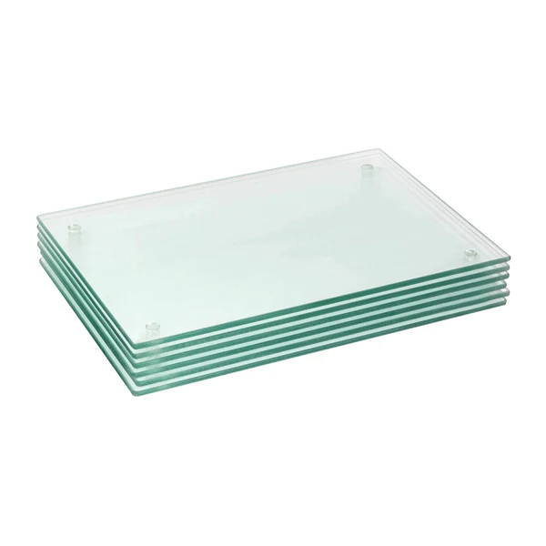Glass Placemats 30cm x 20cm Pack of 6