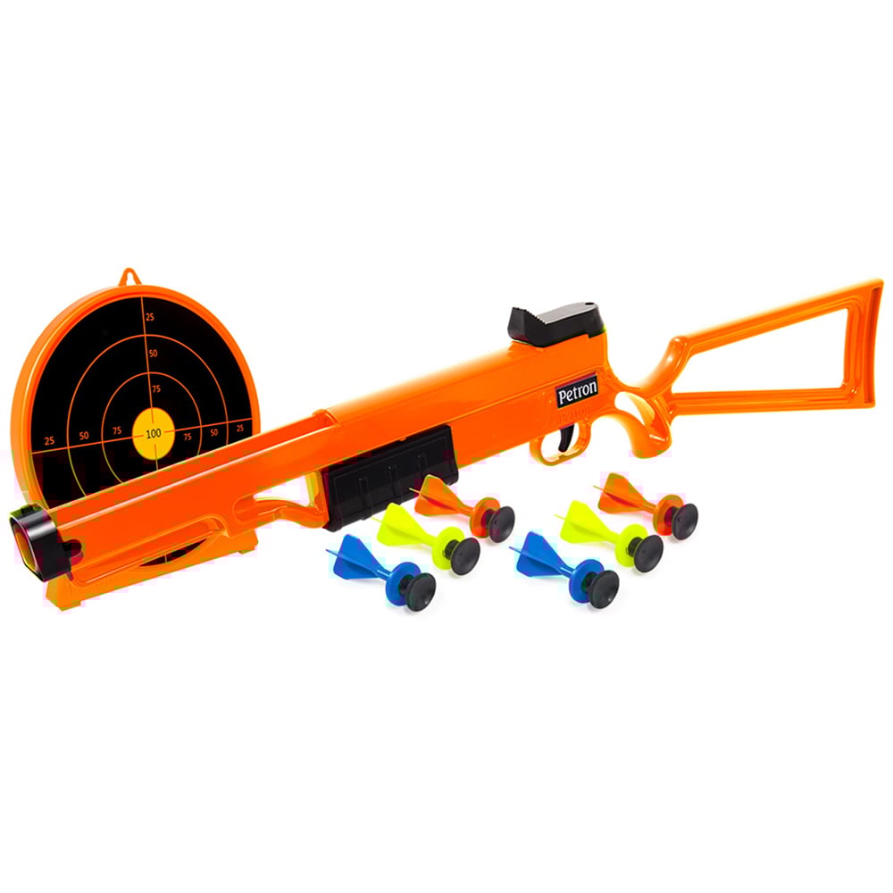 Petron Sureshot Rifle Target 6 Darts Kids Toy
