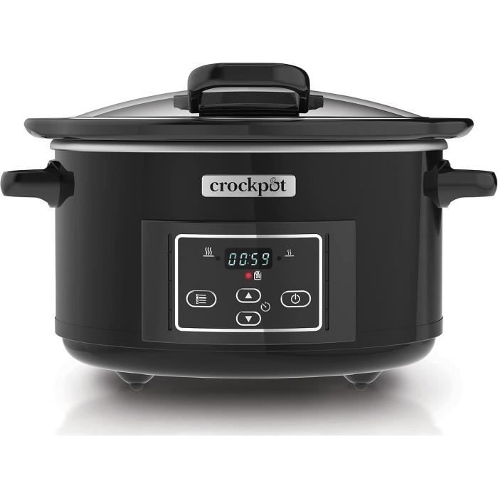 Crock-Pot Mijoteuse - Crockpot - CSC052X - 4,7L - 220W - Programmable jusqu'à 20H