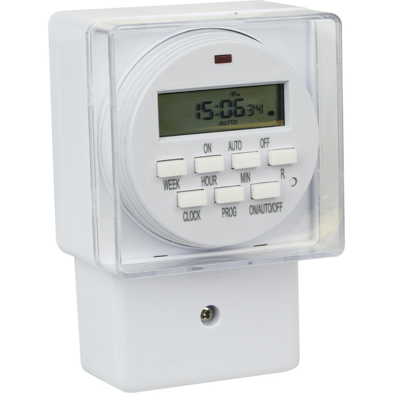 SLX 7 Day Surface Electronic Timer 16A in White