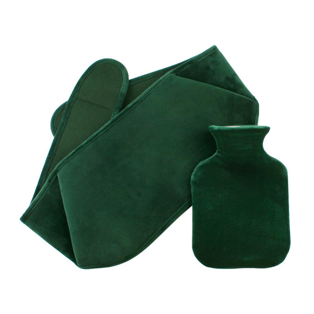 COSYHOME Hot Water Bottle Bag with Warm Plush Waist Cover Belt Winter Hand Waist Warmer