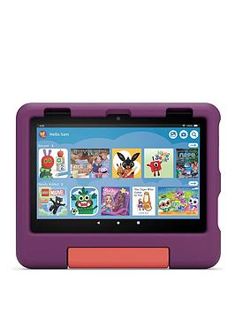  Fire Hd 8" Kids (ages 3-7) Tablet (2024) - 32 Gb, Grape, Purple