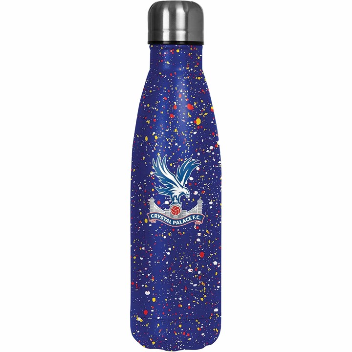 Football Teams Crystal Palace FC Paint Splatter Water Bottle