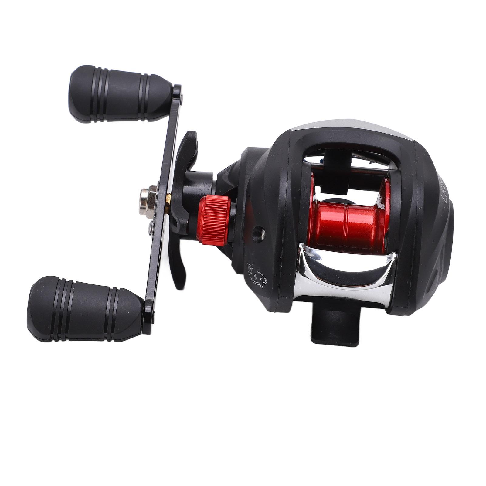 Fishine Lk201 Baitcasting Reel 18+1bb 7.2:1 High Speed 8kg Max Drag Plastic Wire Cup Left Hand