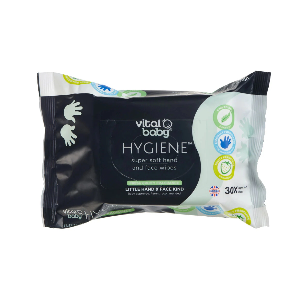 Vital Baby Hygiene Super Soft Hand & Face Wipes