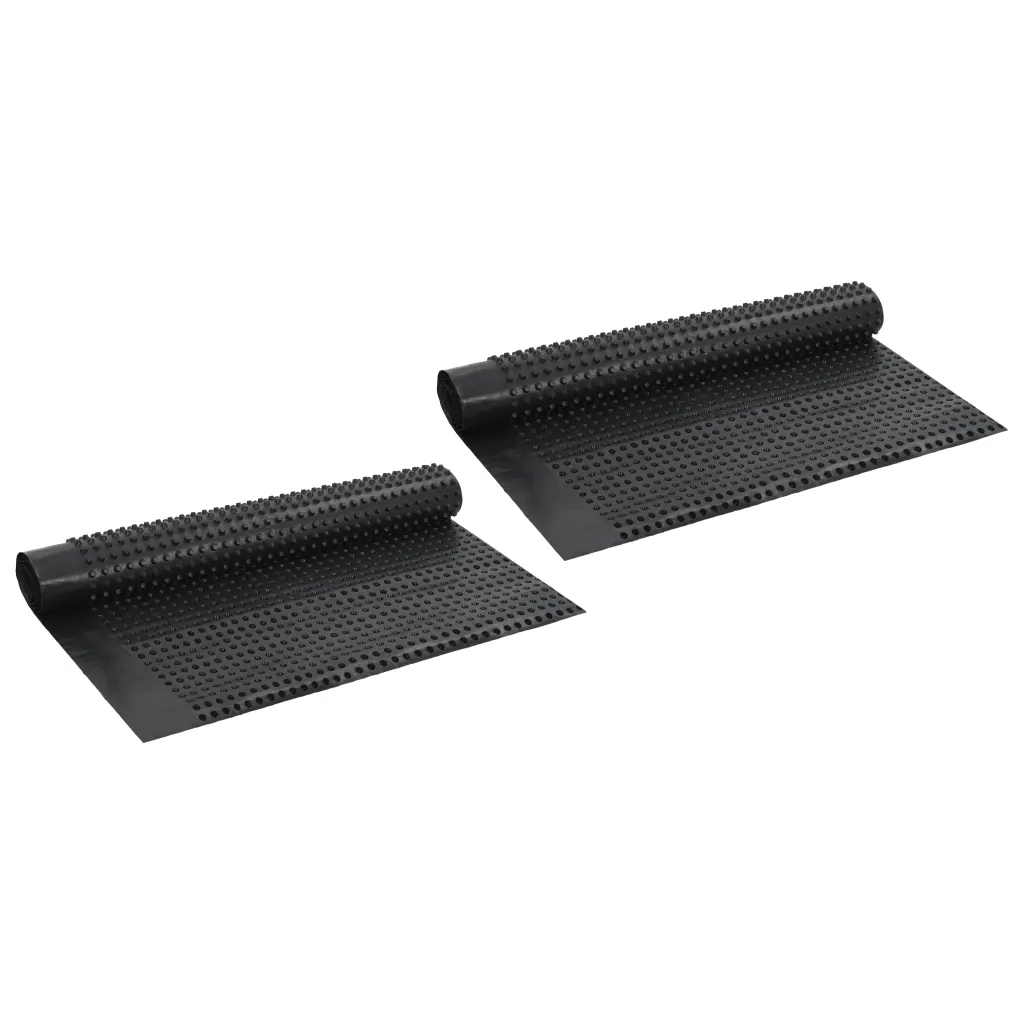 VidaXL Dimpled Drainage Sheets 2 pcs HDPE 400 g/m² 1x20 m