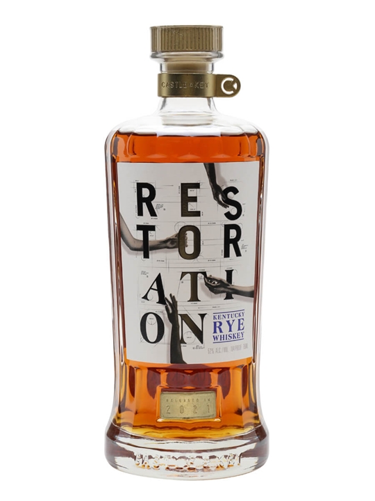 Castle & Key Restoration Rye Whiskey Kentucky Rye Whiskey