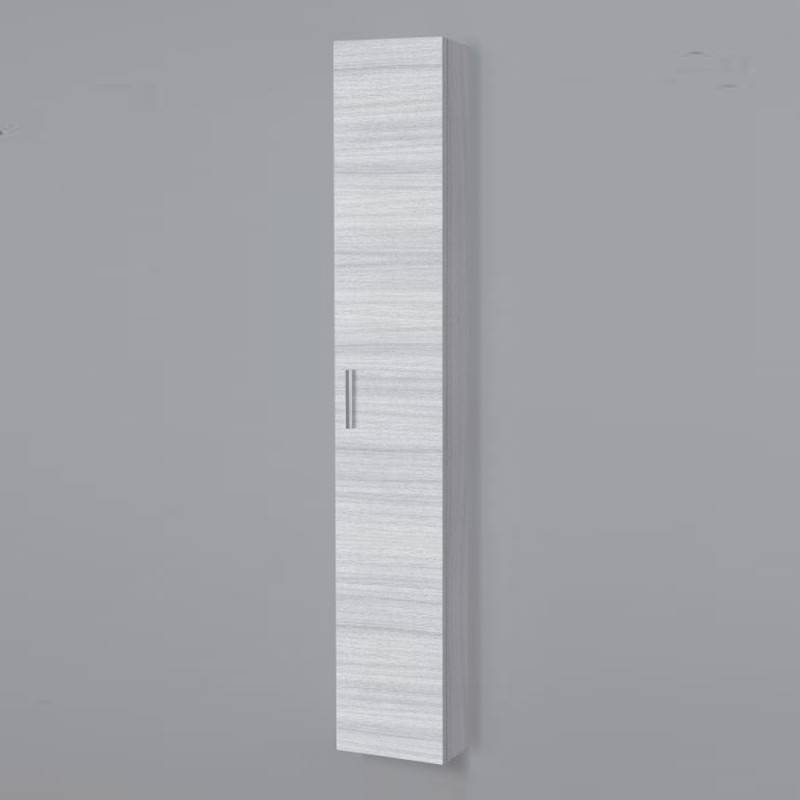 FERIDRAS Mobile pensile a colonna salvaspazio grigia arredamento bagno 799101