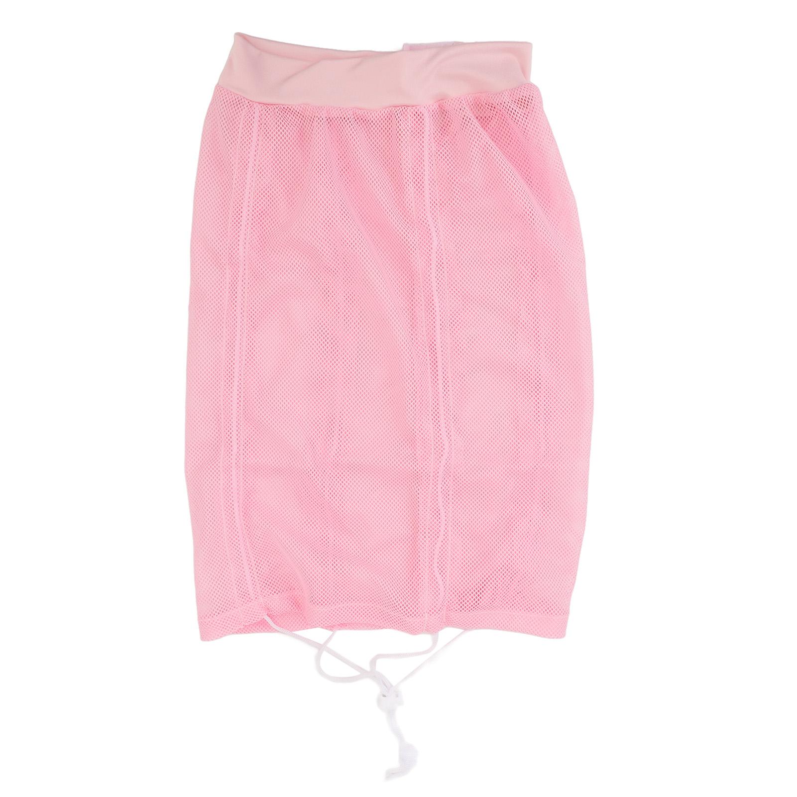 GoolRC Hair Net Plopping Hat Adjust Size Drawstring Washable Reusable Net Plopping Cap for All Hair Types blue