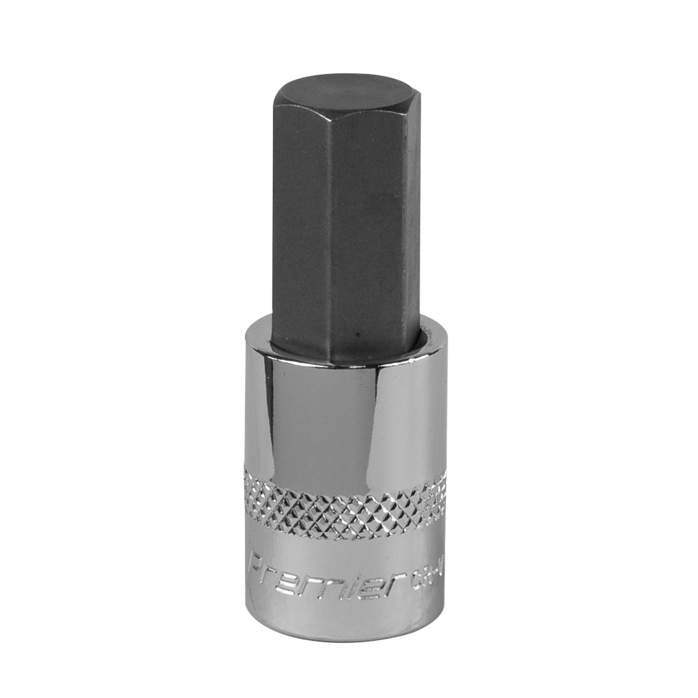 Sealey SBH015 Hex Socket Bit 12mm 3/8"Sq Drive