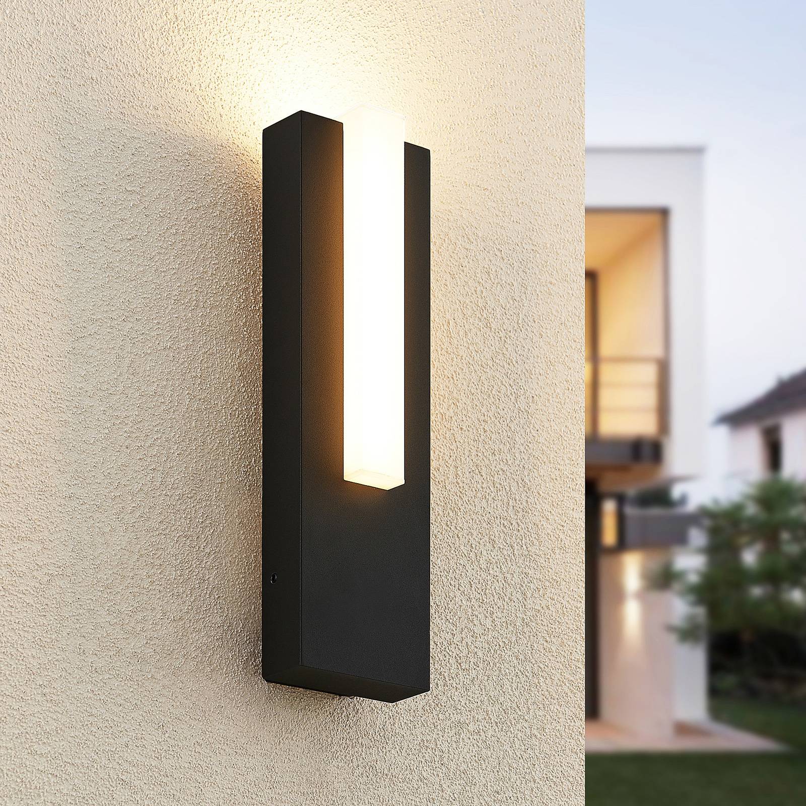 Lucande Virgalia LED outdoor wall light