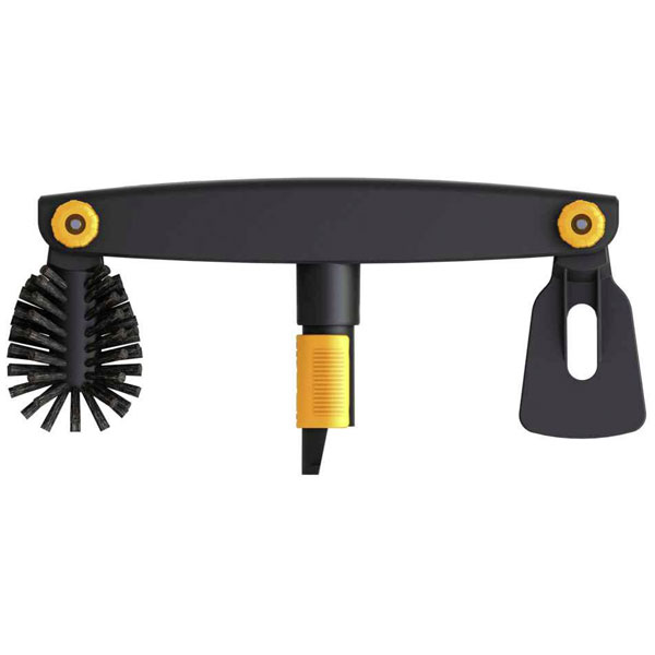 Fiskars 1001414 QuikFit Gutter Cleaner Tool for Safe Ladder-Free Use