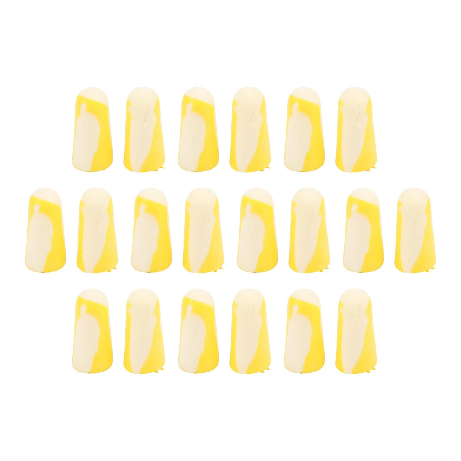 Neoglint 10 Pairs PU Foam Ear Plugs Noise Reduction Soft Comfortable Earplugs Hearing Protection for Sturdy
