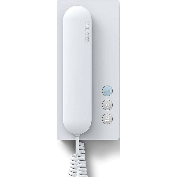 Siedle 200049080-01 AIB 150-01 White Door Intercom Hands-Free Cord...