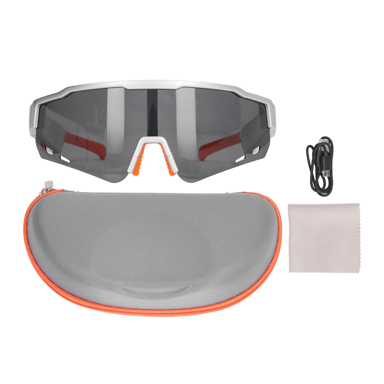 Fishine Smart Glasses TR90 Outdoor Riding Bluetooth V5.2 EDR IPX4 Waterproof Sound Noise Reduction Polaroid