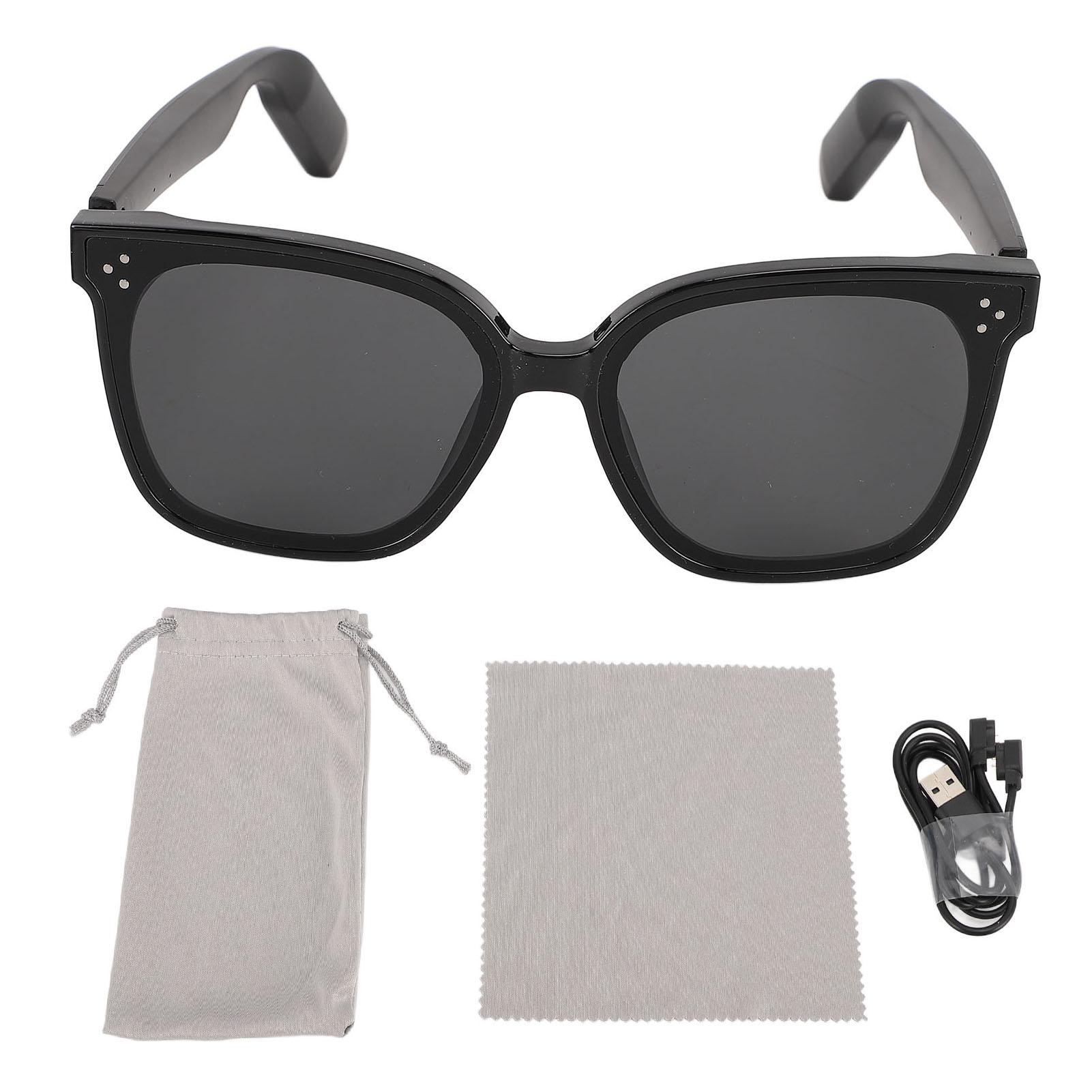 TOMTOP JMS Bluetooth Sound Glasses USB Charging 360 Degree Surround Sound Volume Adjustment for Men Women