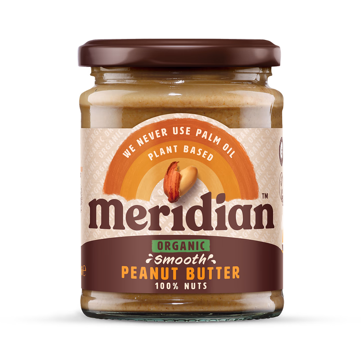 Meridian Organic Smooth Peanut Butter 100% 280g