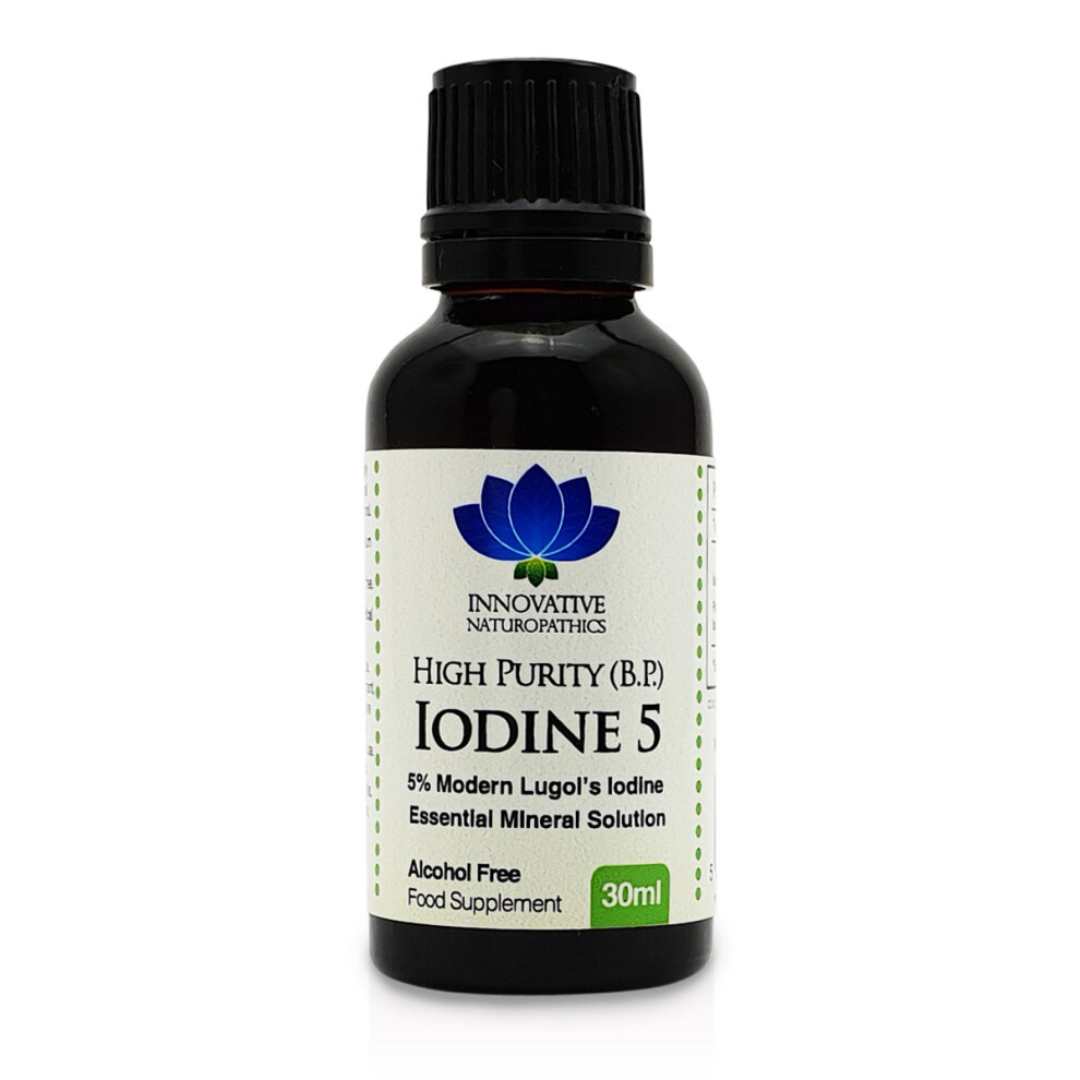 Innovative Naturopathics Iodine - 5% Lugols Iodine Solution - 30ml