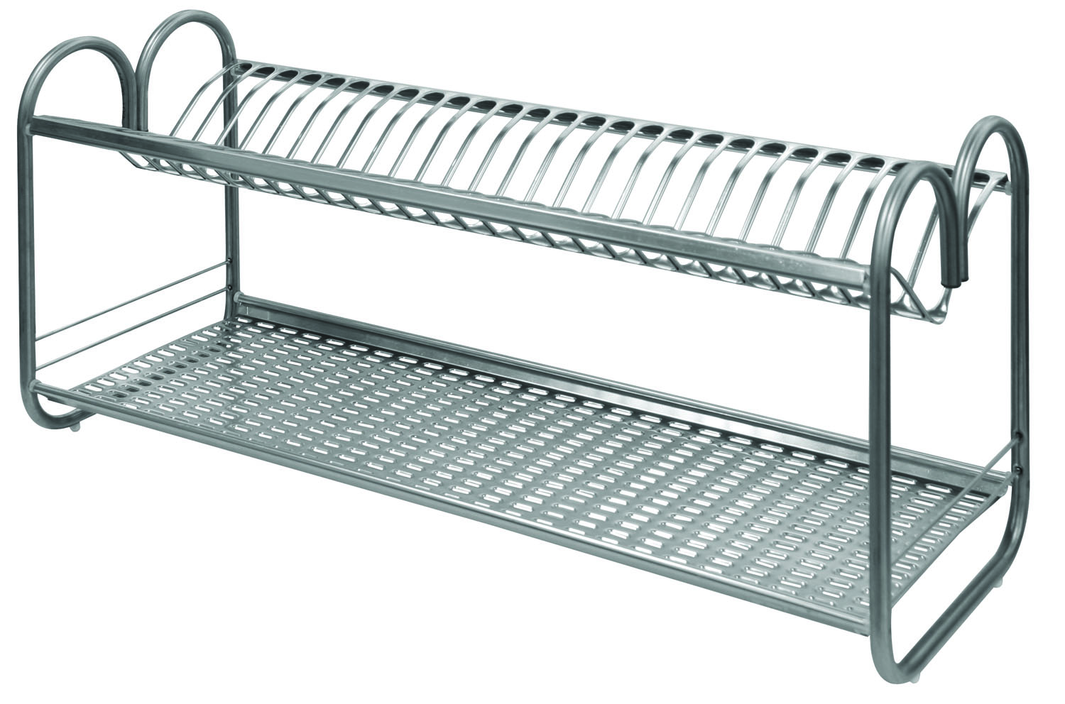 Nessuno Scolapiatti acciaio inox L70 cm senza vaschetta raccogligocce