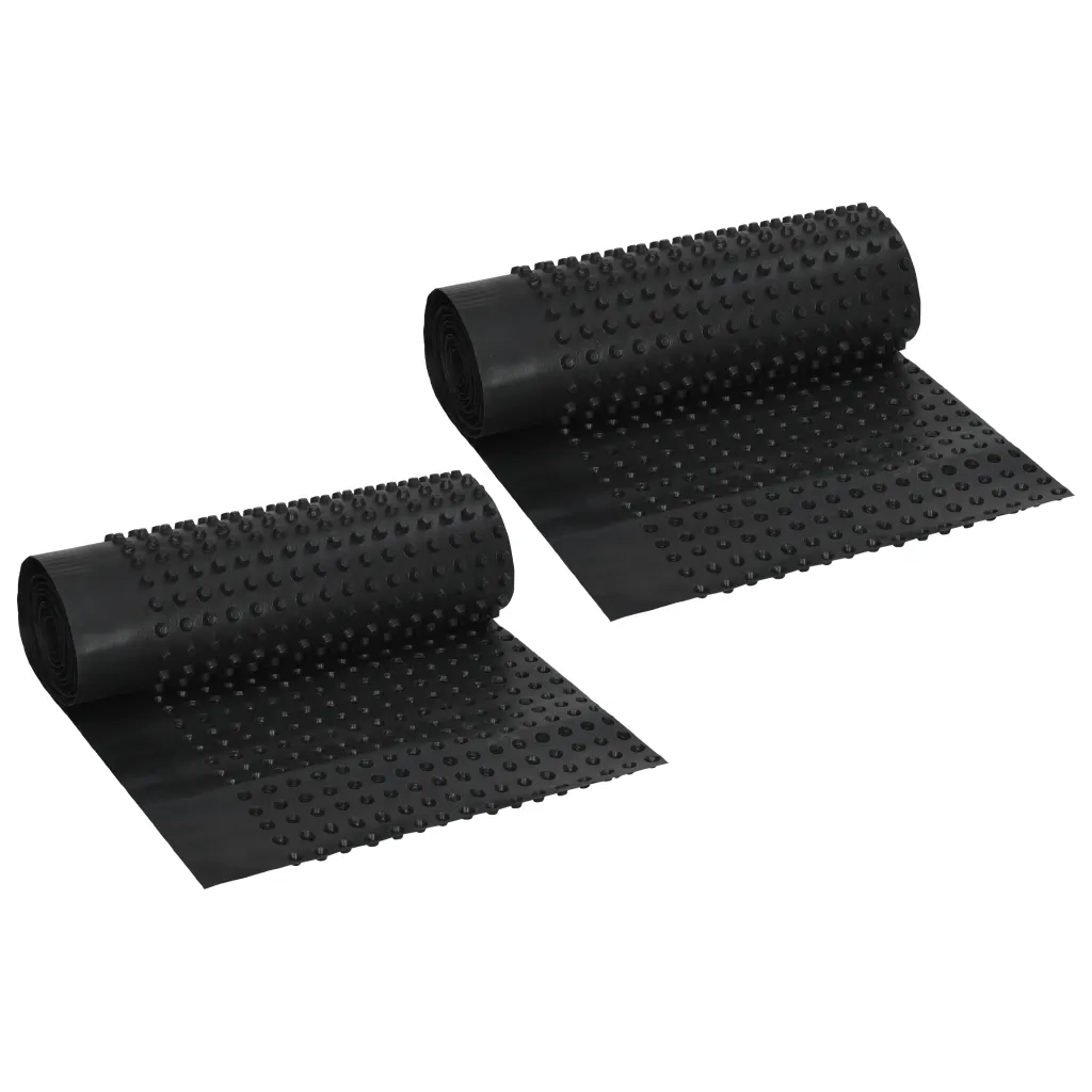 VidaXL Dimpled Drainage Sheets 2 pcs HDPE 400 g/m² 0.5x20 m
