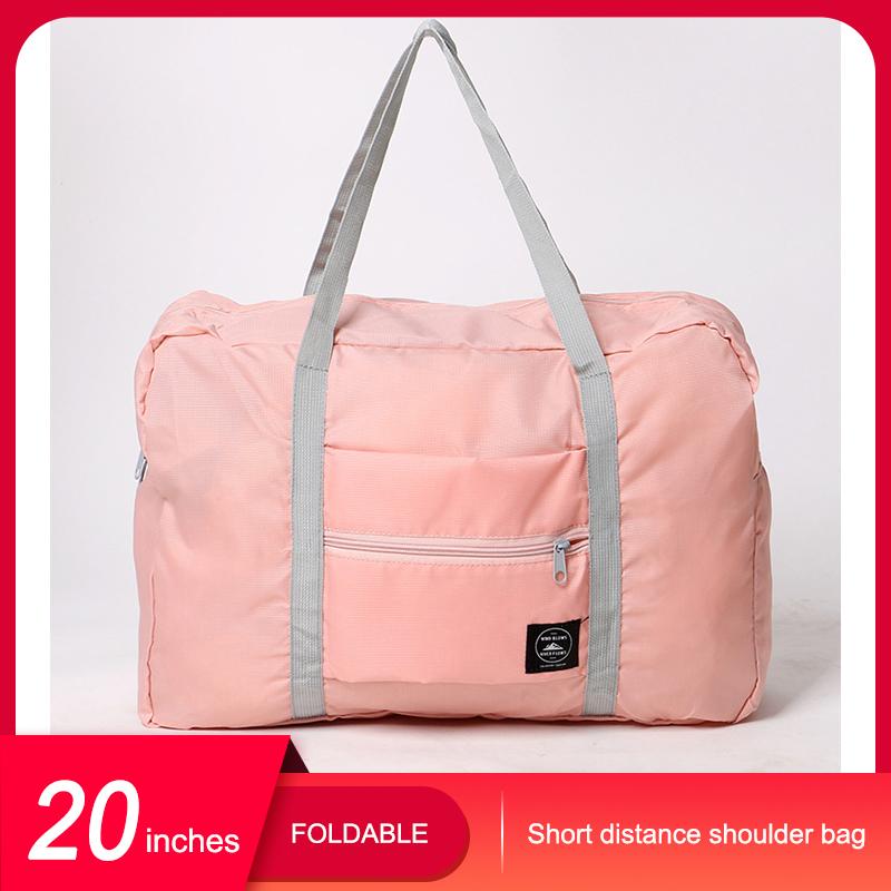 Igeteck Travel Bags Trolley Bags Handheld Luggage Bags Luggage Bags Short Trip Shoulder Bags Female Foldable