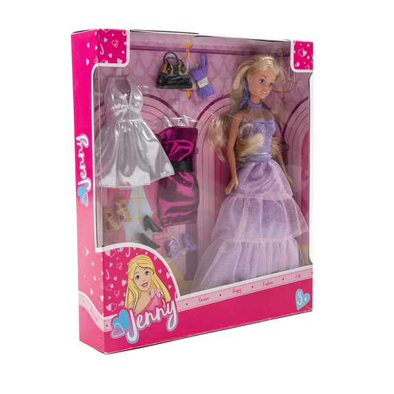 Jenny et ses 3 robes de gala