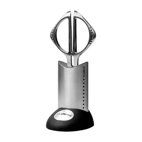 Global Gs-103 Kitchen Shears And Block
